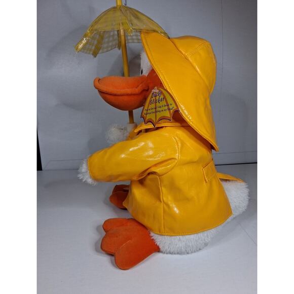 Vintage Mills Trading Singing Duck Plush “Singing in the Rain” 14” Works READAdd - Picture 4 of 5
